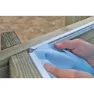 Gre Accessories Für Ovale Avocado-holzpoolfolie, Blue, 608 x 408 x 130cm