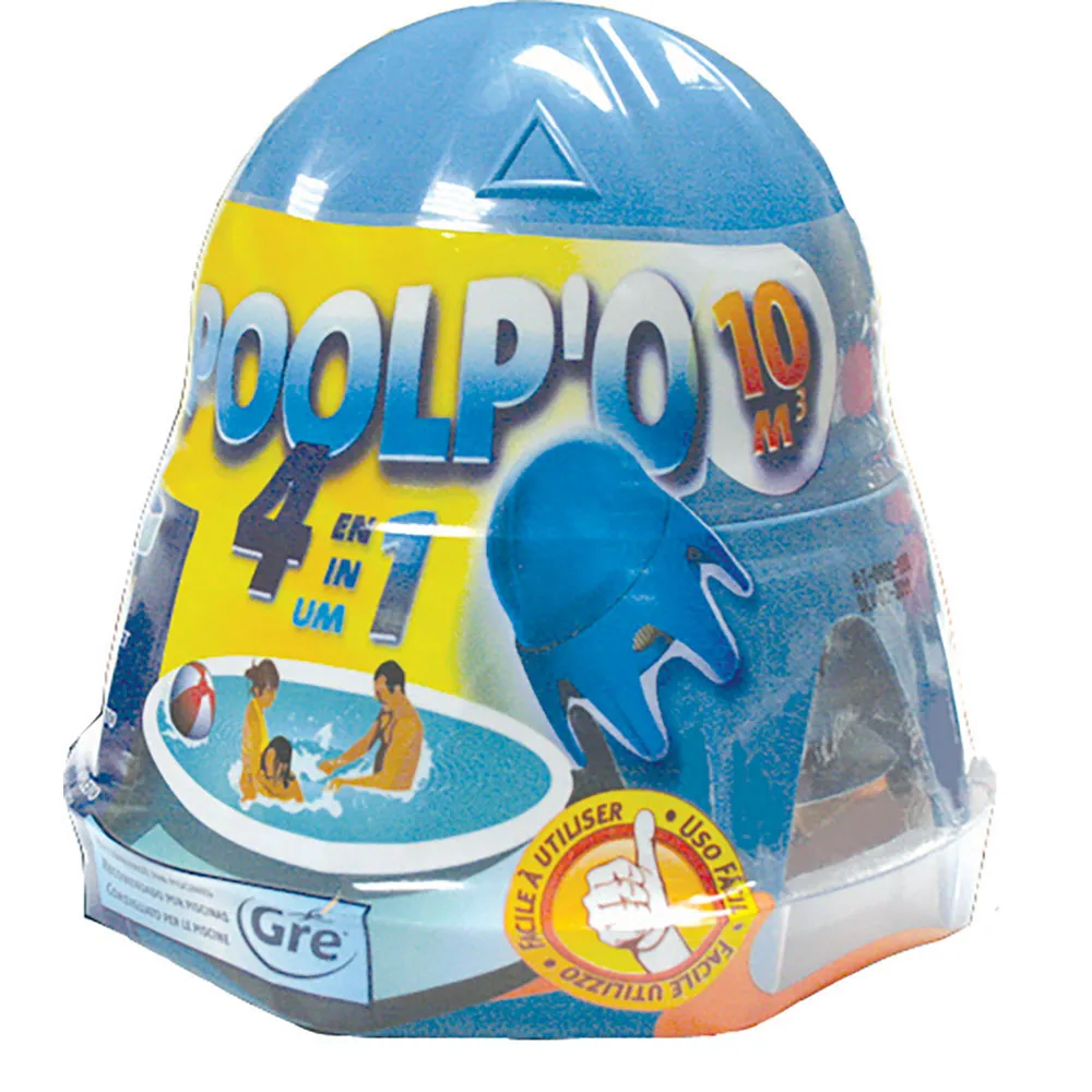 Gre Accessories Poolp´o ³ Multifunktionsbehandlung 4 Aktionen 10-20 M, Blue, 500g