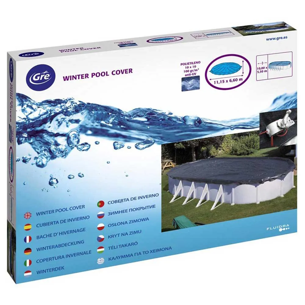 Gre Accessories Premium-winterabdeckung Für Ovale Pools Gre Accessories Premium-winterabdeckung Für Ovale Pools