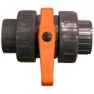 Gre Accessories Pvc Ball Pn16 Ventil, Black, 50mm