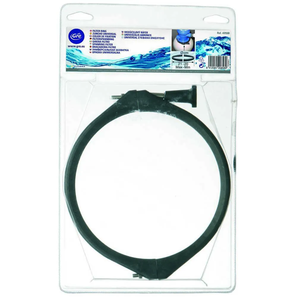Gre Accessories Ring Filter, Black, 20-21cm Gre Accessories Ring Filter, Black, 20-21cm