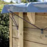Gre Accessories Runde Winterabdeckung Für Violette, Grey, 581cm