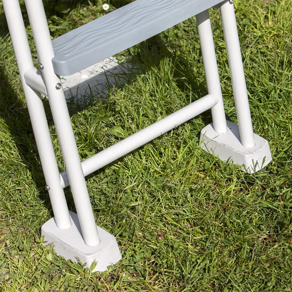 Gre Accessories Sicherheit 3-schritte Für Aufstellpools 120-130 Cm unisex, Galvanized steel, One Size Gre Accessories Sicherheit 3-schritte Für Aufstellpools 120-130 Cm unisex, Galvanized steel, One Size