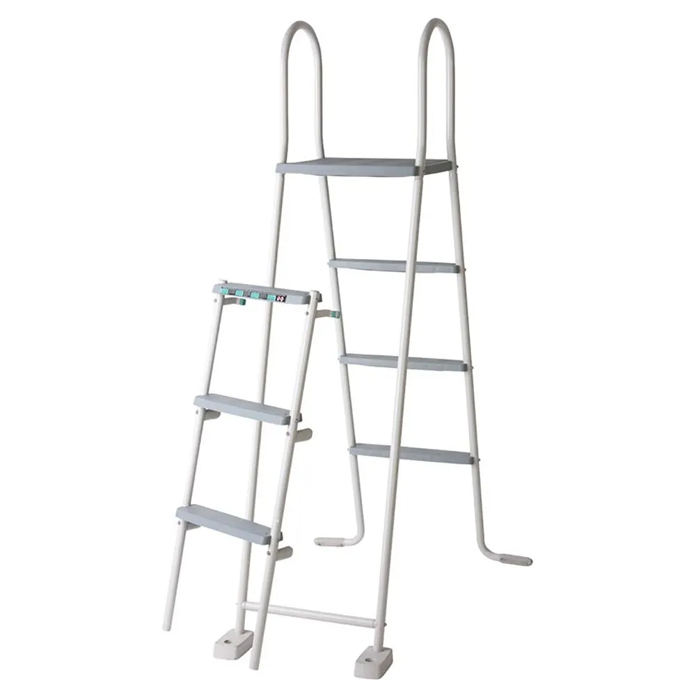 Gre Accessories Sicherheit 3-schritte Für Aufstellpools 120-130 Cm unisex, Galvanized steel, One Size Gre Accessories Sicherheit 3-schritte Für Aufstellpools 120-130 Cm unisex, Galvanized steel, One Size