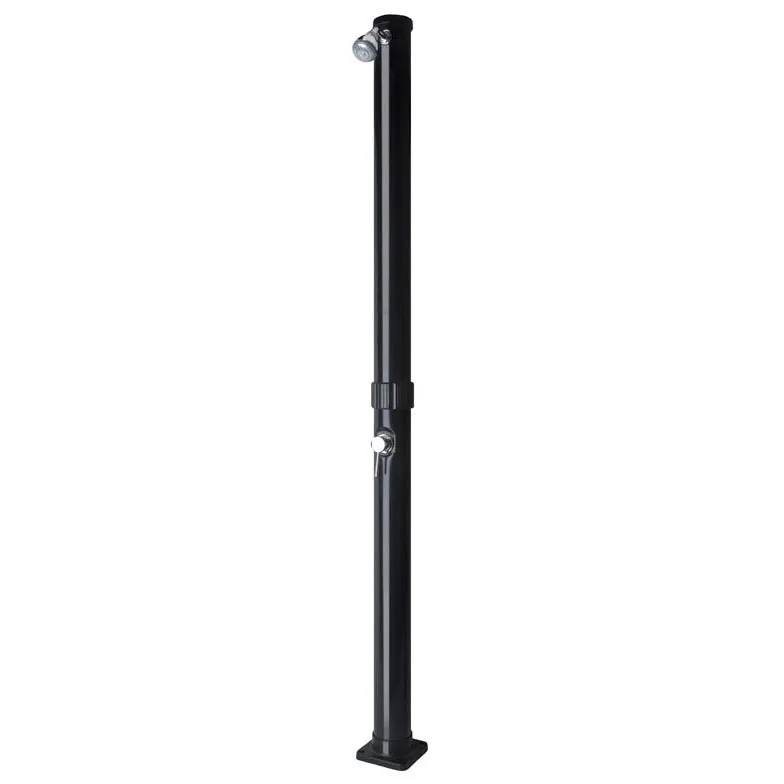 Gre Accessories Solar Gartendusche Pvc Teilbar 20l, Black, 20L Gre Accessories Solar Gartendusche Pvc Teilbar 20l, Black, 20L