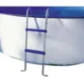 Gre Accessories Standardleiter 2x2 Stufen, Silver / blue, 98cm