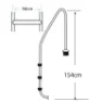 Gre Accessories Standardleiter Für Einbaupools 3 Stufen, Silver, One Size