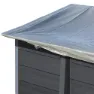 Gre Accessories Winterabdeckung Für Quadratischen Pool, Grey, 376 x 376cm