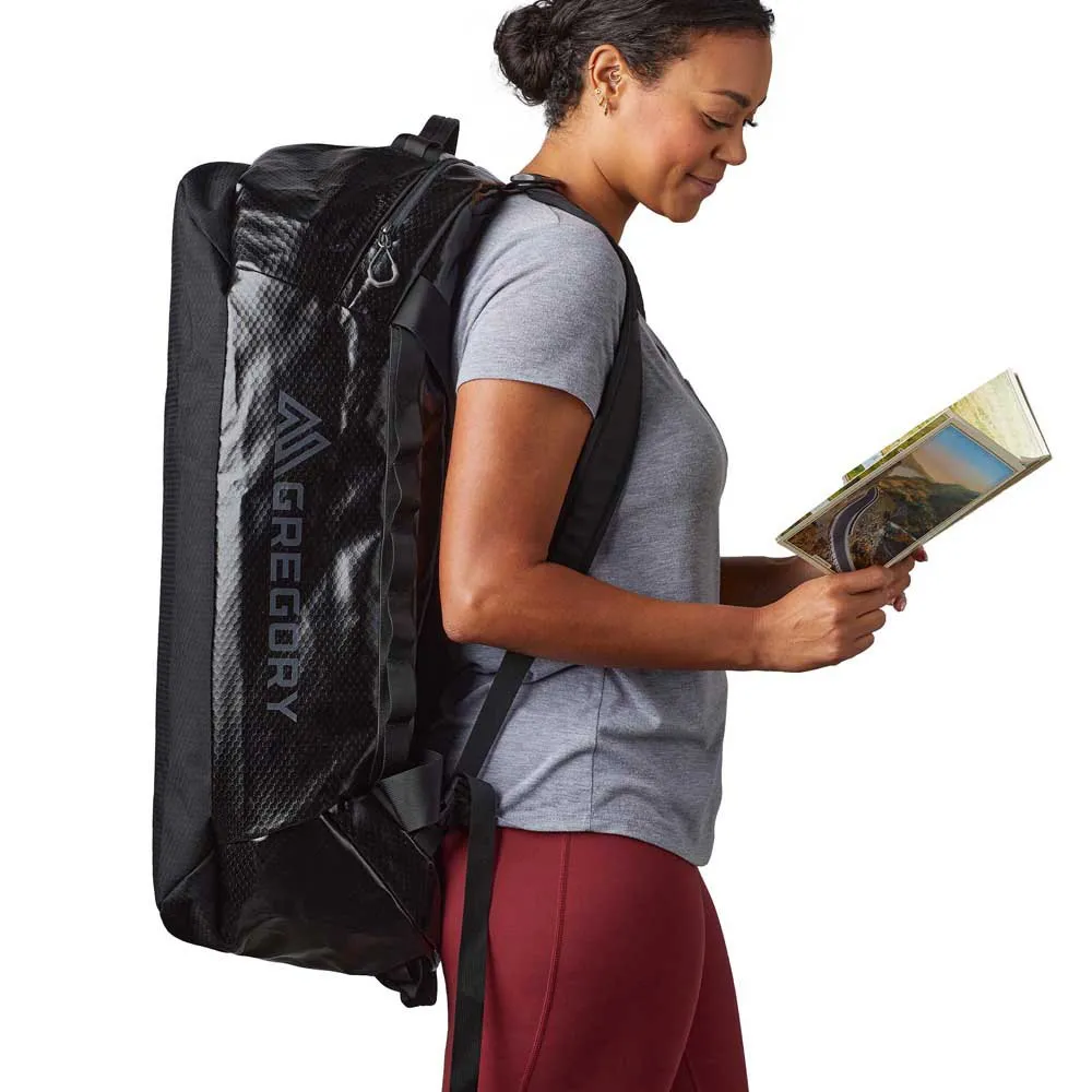 Gregory Alpaca 100l Duffelbag, Obsidian black Gregory Alpaca 100l Duffelbag, Obsidian black