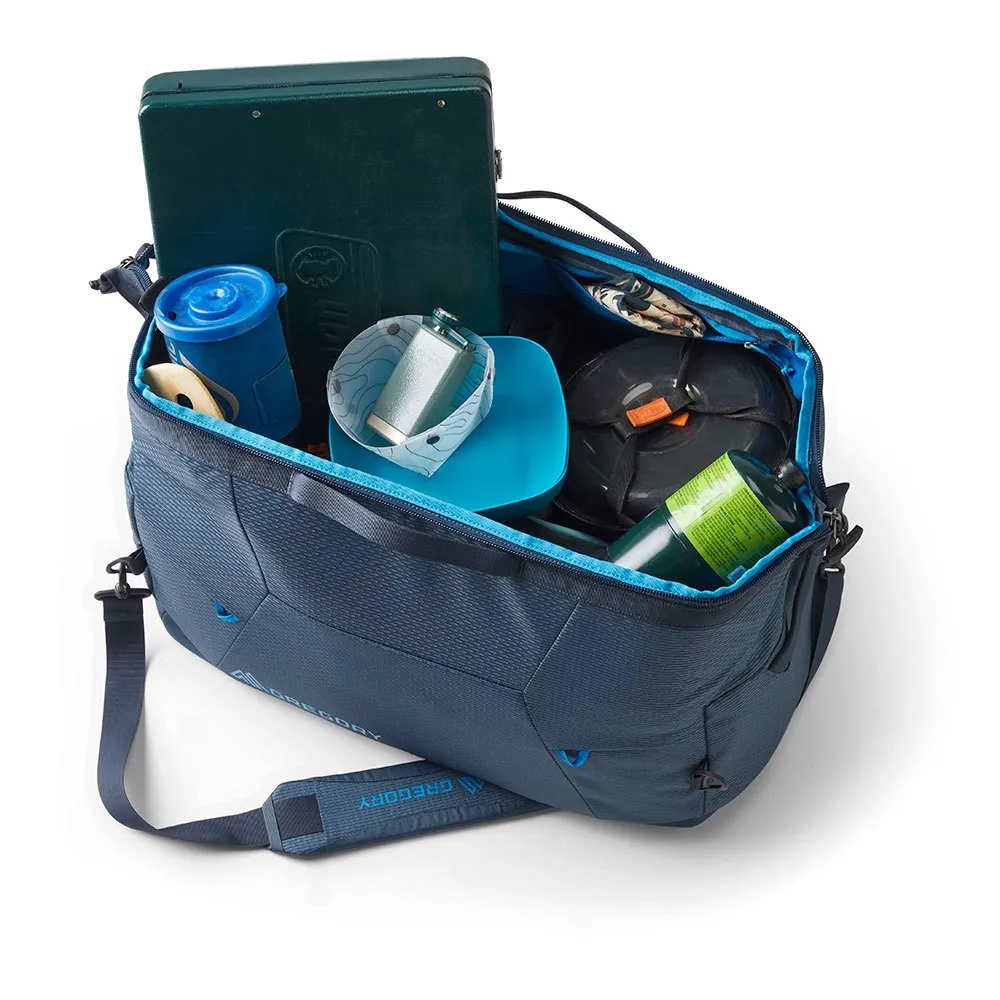 Gregory Alpaca Wide-mouth 50 Duffelbag, Slate blue Gregory Alpaca Wide-mouth 50 Duffelbag, Slate blue