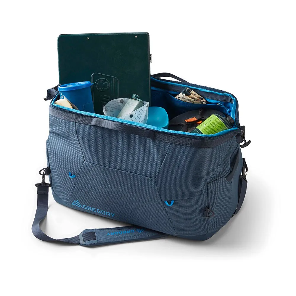 Gregory Alpaca Wide-mouth 50 Duffelbag, Slate blue Gregory Alpaca Wide-mouth 50 Duffelbag, Slate blue