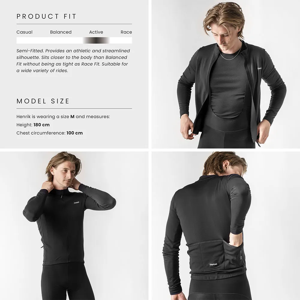 GripGrab Explr Merinotech Langarm-trikot