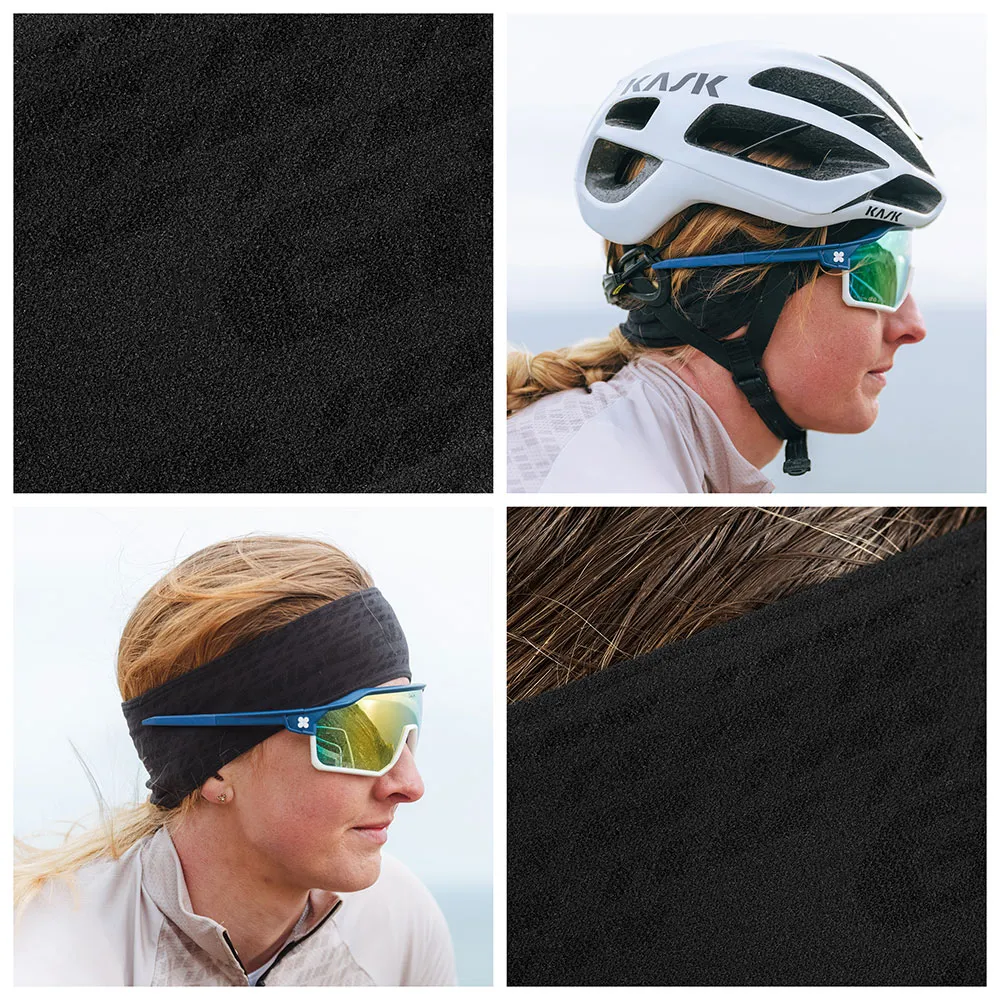 GripGrab Freedom Warp Knitted Seamless Stirnband, Black GripGrab Freedom Warp Knitted Seamless Stirnband, Black