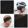GripGrab Freedom Warp Knitted Seamless Stirnband, Black