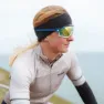 GripGrab Freedom Warp Knitted Seamless Stirnband, Black