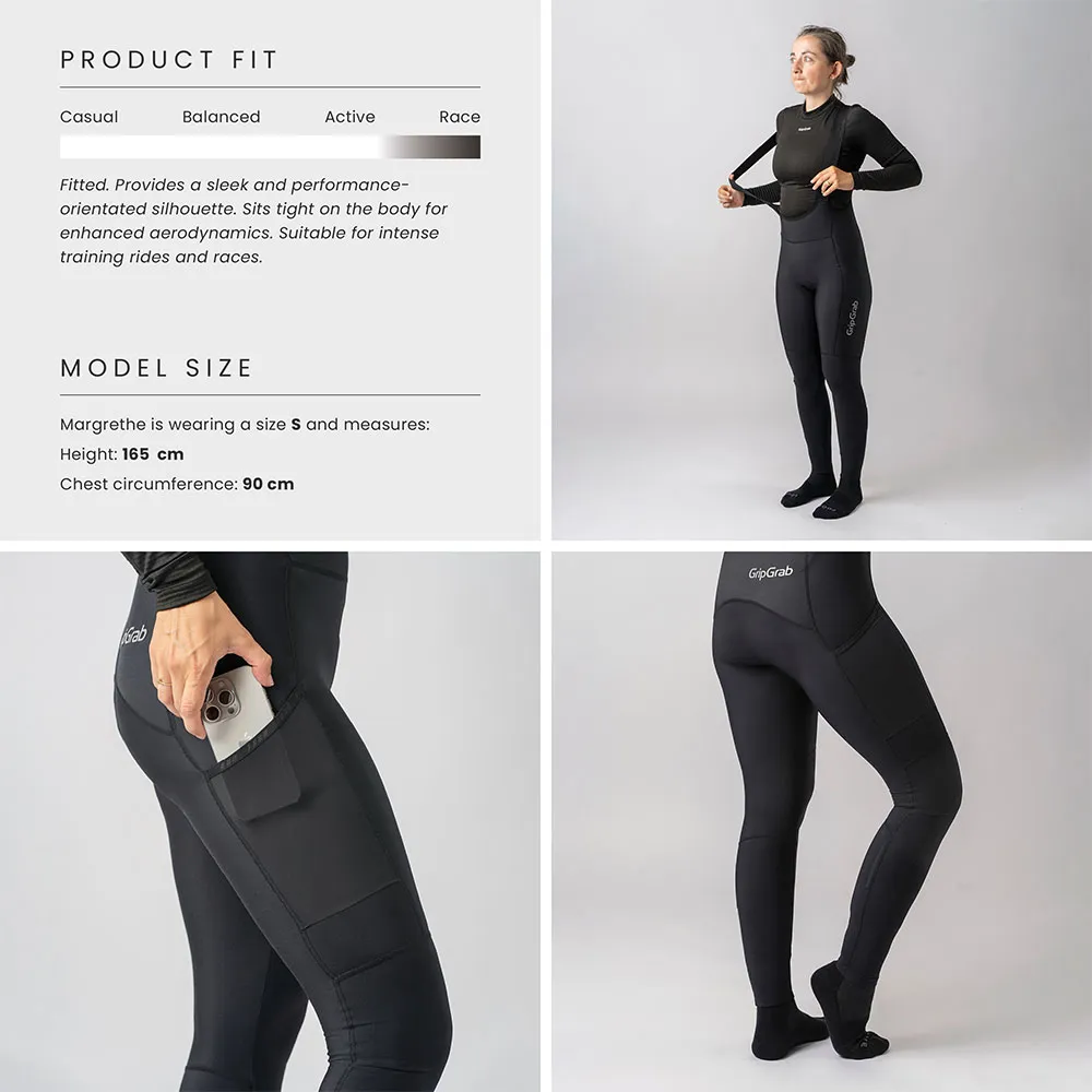 GripGrab Pacr Thermal No Pad Lange Trägerhose