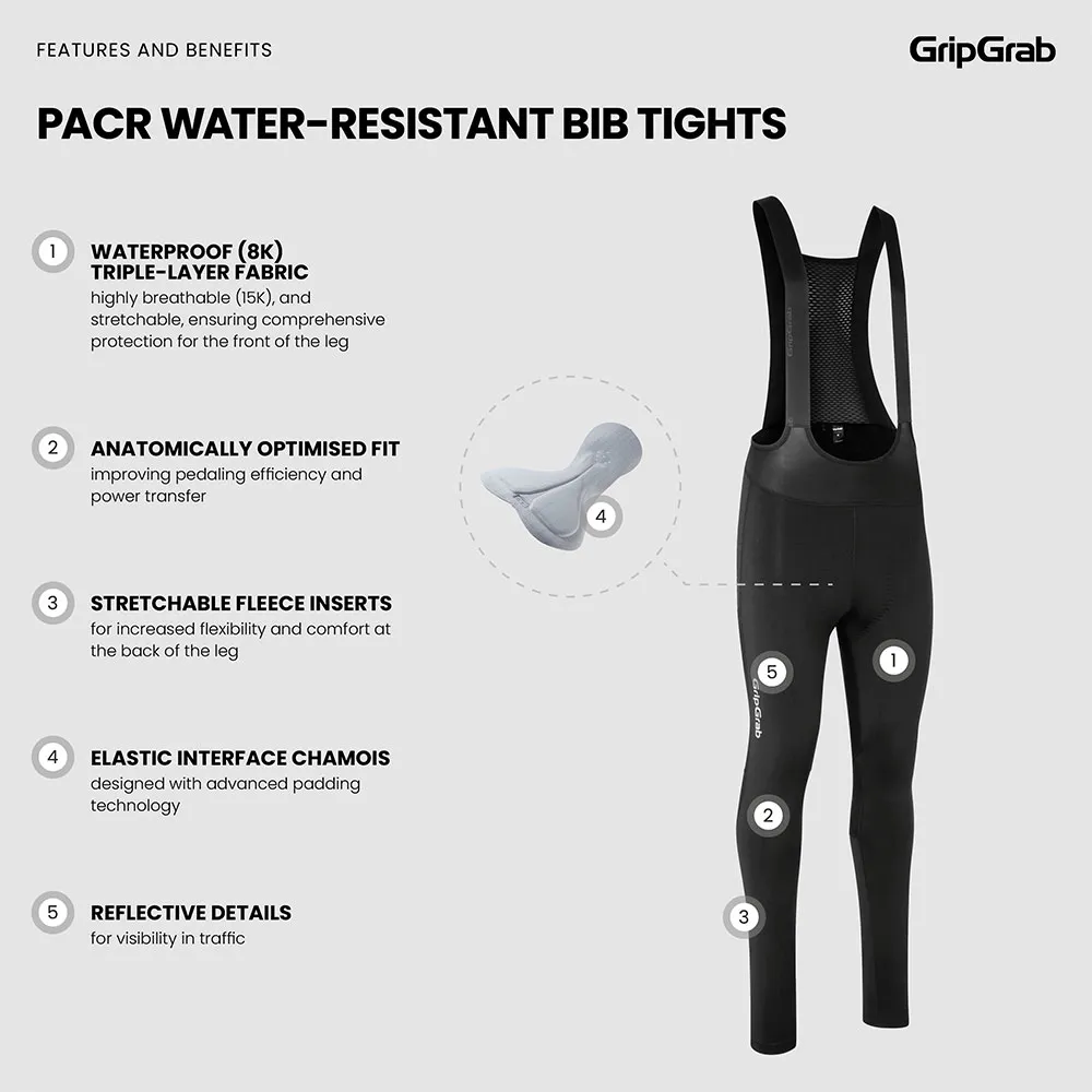 GripGrab PACR Water-Resistant Bib Tights Trägerhose GripGrab PACR Water-Resistant Bib Tights Trägerhose