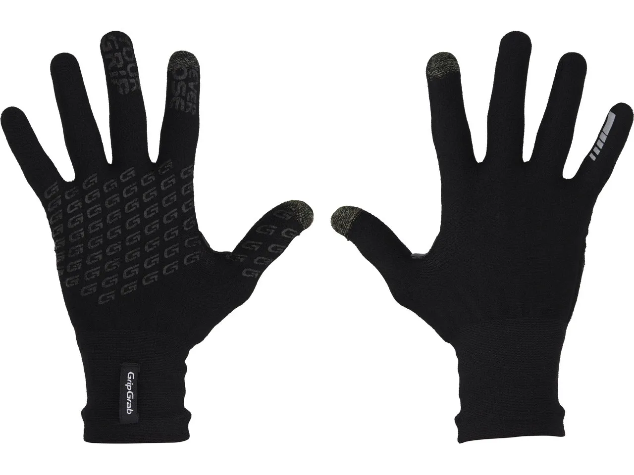 GripGrab Primavera Merino II Ganzfinger-Handschuhe, Black GripGrab Primavera Merino II Ganzfinger-Handschuhe, Black