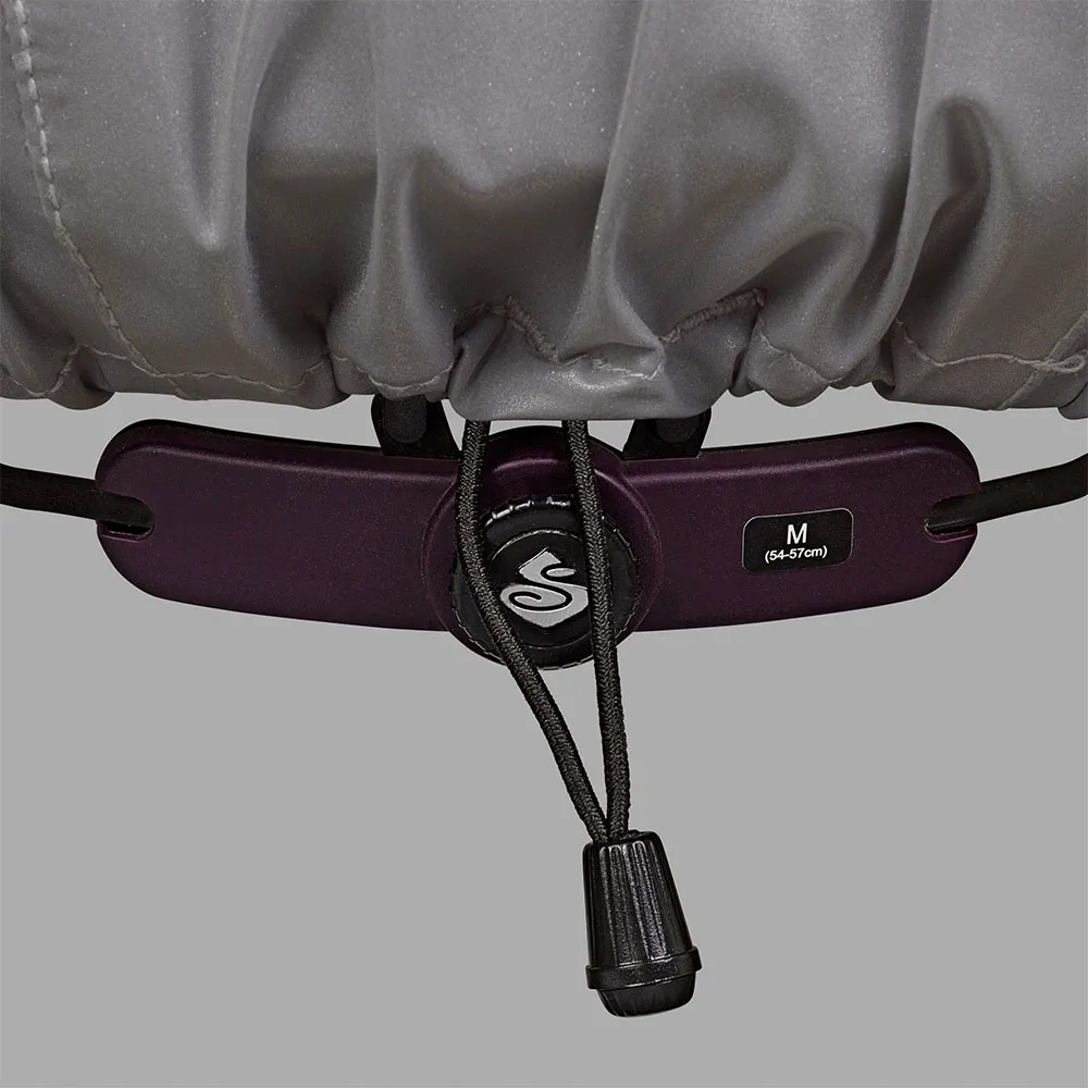 GripGrab Reflective Helmüberzug, Grey GripGrab Reflective Helmüberzug, Grey