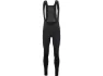 GripGrab ThermaShell Water-Resistant Bib Tights Trägerhose mit Innenhose, Black