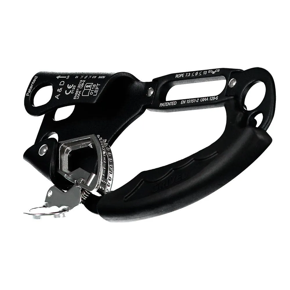 Grivel A&d Linker Aufsteiger/absteiger, Black, One Size Grivel A&d Linker Aufsteiger/absteiger, Black, One Size