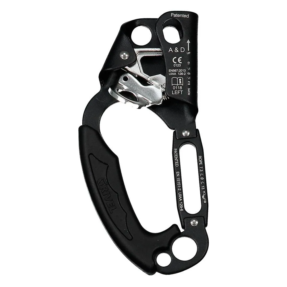 Grivel A&d Linker Aufsteiger/absteiger, Black, One Size Grivel A&d Linker Aufsteiger/absteiger, Black, One Size