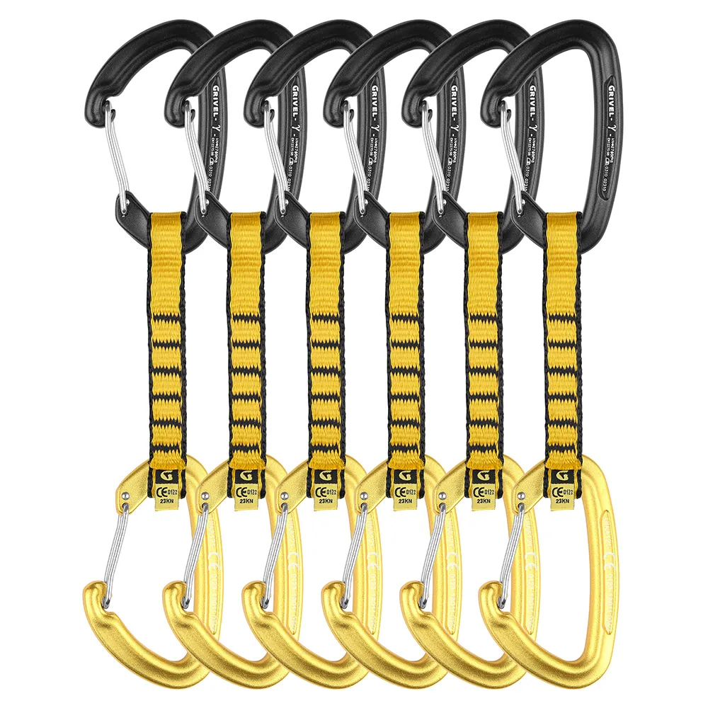 Grivel All-round Gamma K2w+k2w Expressschlinge 6 Einheiten Grivel All-round Gamma K2w+k2w Expressschlinge 6 Einheiten
