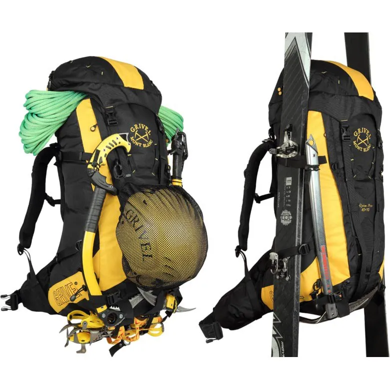 Grivel Alpine Pro Rucksack, Black / yellow Grivel Alpine Pro Rucksack, Black / yellow