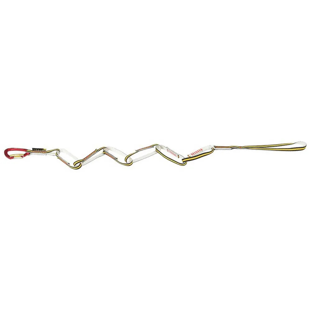 Grivel Daisy Chain Twin Evo+k8g Sigma Twin Gate Daisy Chain, Yellow, 125cm Grivel Daisy Chain Twin Evo+k8g Sigma Twin Gate Daisy Chain, Yellow, 125cm