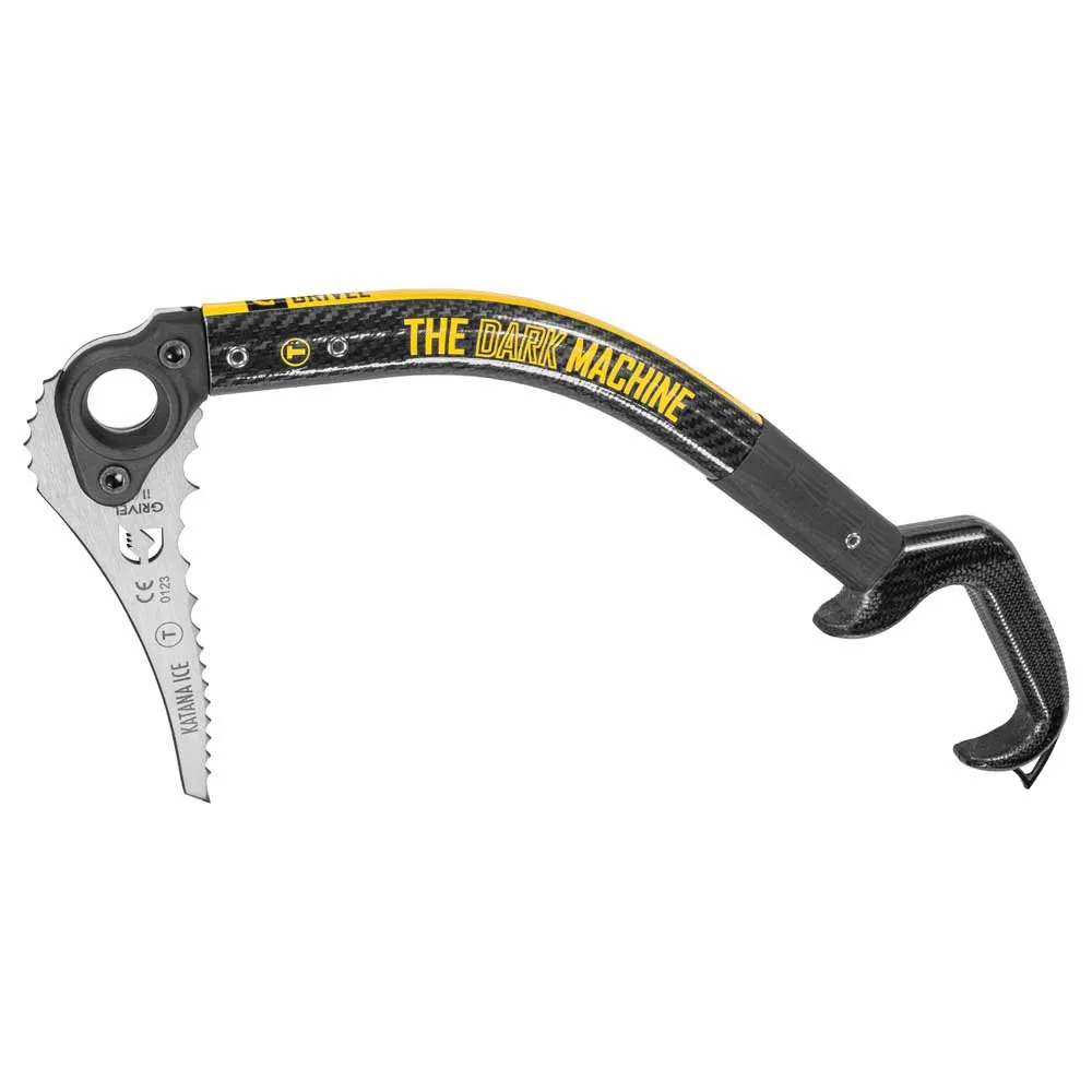 Grivel Dark Machine Eispickel, Black Grivel Dark Machine Eispickel, Black