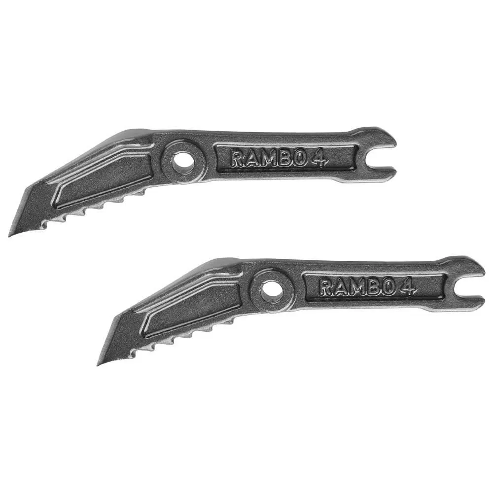 Grivel Puntas X 2 For Rambo4 Cramp O Matic Toe Wanderstockspitze, Grey, One Size Grivel Puntas X 2 For Rambo4 Cramp O Matic Toe Wanderstockspitze, Grey, One Size
