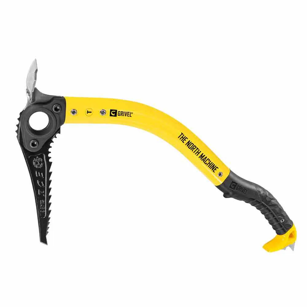 Grivel The North Machine+adze Vario Eispickel, Yellow Grivel The North Machine+adze Vario Eispickel, Yellow