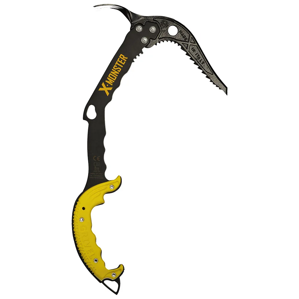 Grivel X-monster Eispickel Mit Hammer, Yellow Grivel X-monster Eispickel Mit Hammer, Yellow