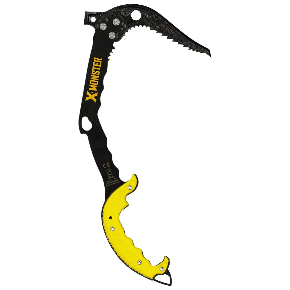 Grivel X-monster Eispickel, Yellow Grivel X-monster Eispickel, Yellow