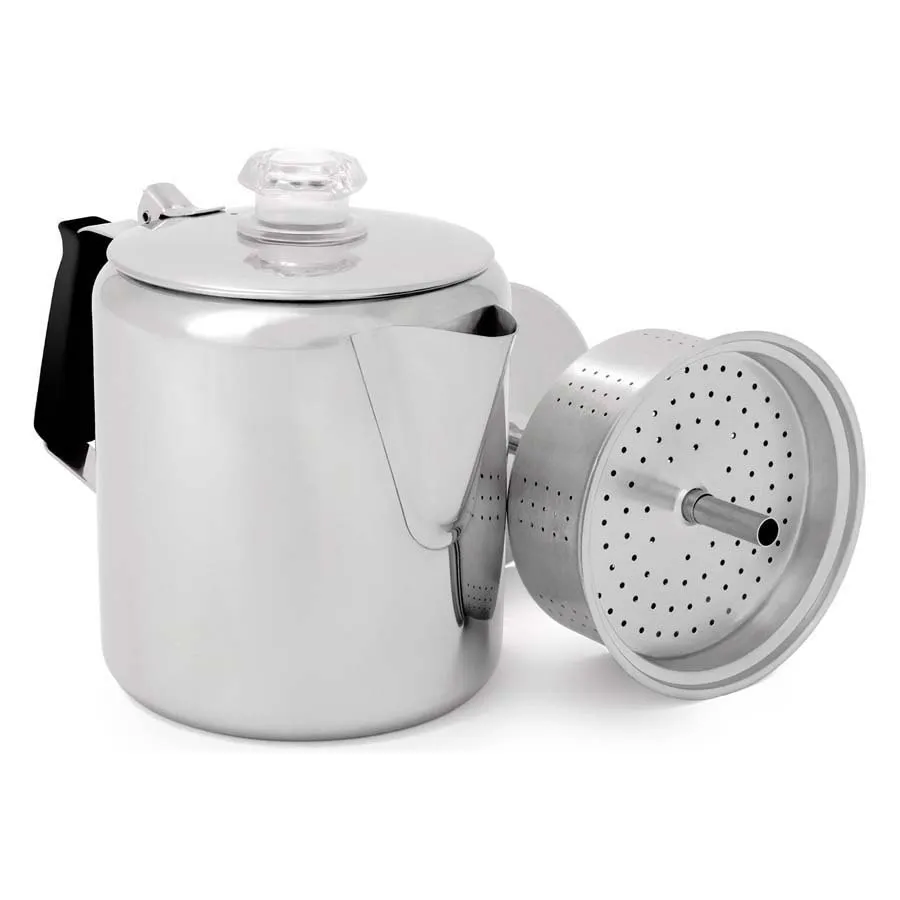 GSI Edelstahl Glacier Kaffeemaschine 8 Tasse GSI Edelstahl Glacier Kaffeemaschine 8 Tasse