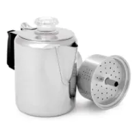 GSI Edelstahl Silikon Glacier Kaffeebereiter Mit Griff 3 Tasse