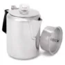 GSI Edelstahl Silikon Glacier Kaffeebereiter Mit Griff 3 Tasse, Silver, One Size