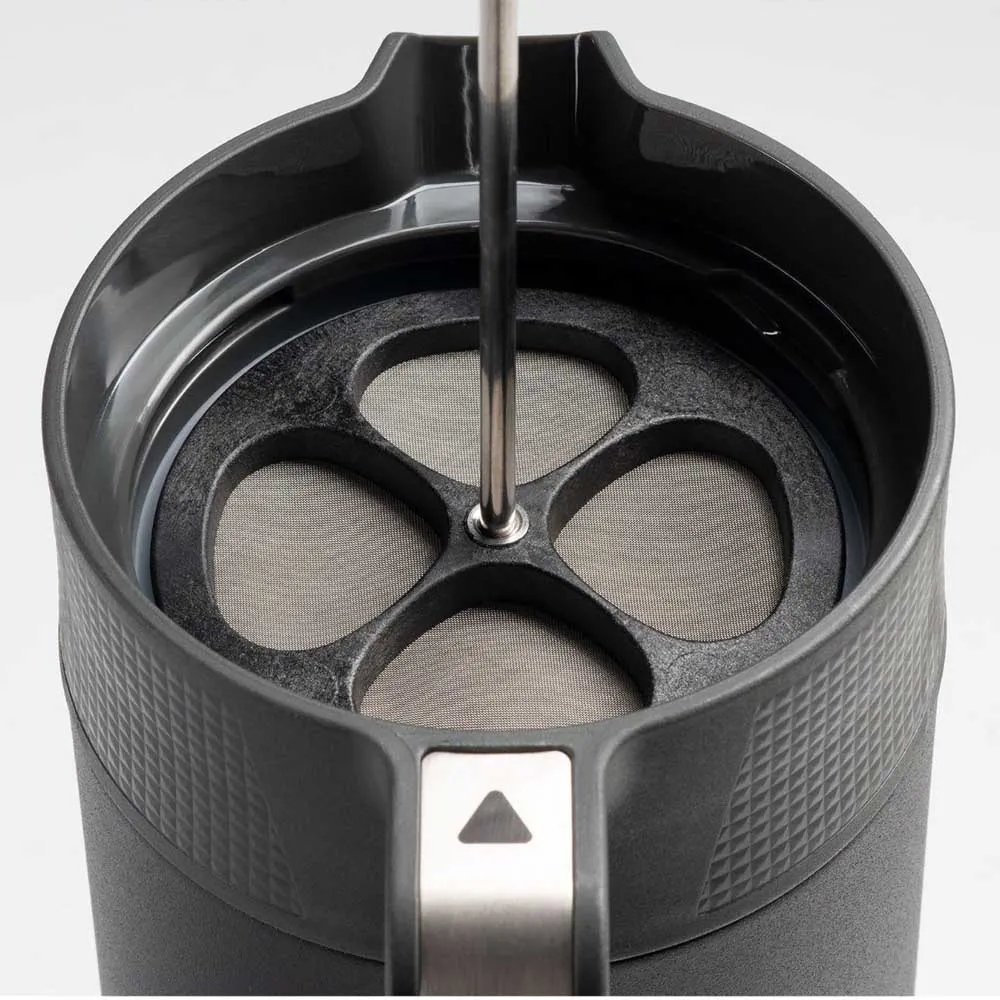 GSI Glacier Javapress 980ml Kaffeemaschine, Silver / black, One Size