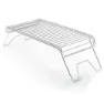 GSI Lagerfeuergrill Mit Klappbeinen, Grey, One Size