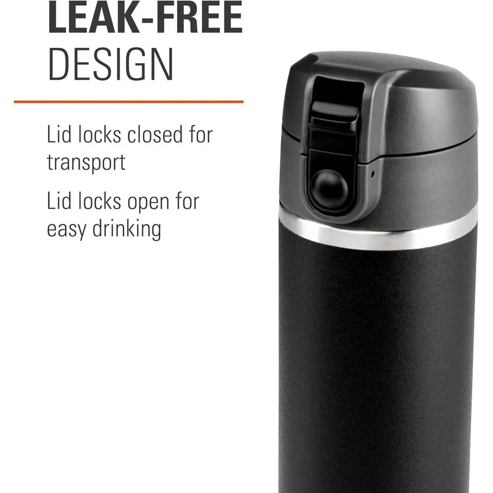 GSI Microlite Flip 500ml Thermosflasche, Black, One Size