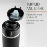 GSI Microlite Flip 500ml Thermosflasche, Black, One Size