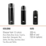 GSI Microlite Flip 500ml Thermosflasche, Black, One Size