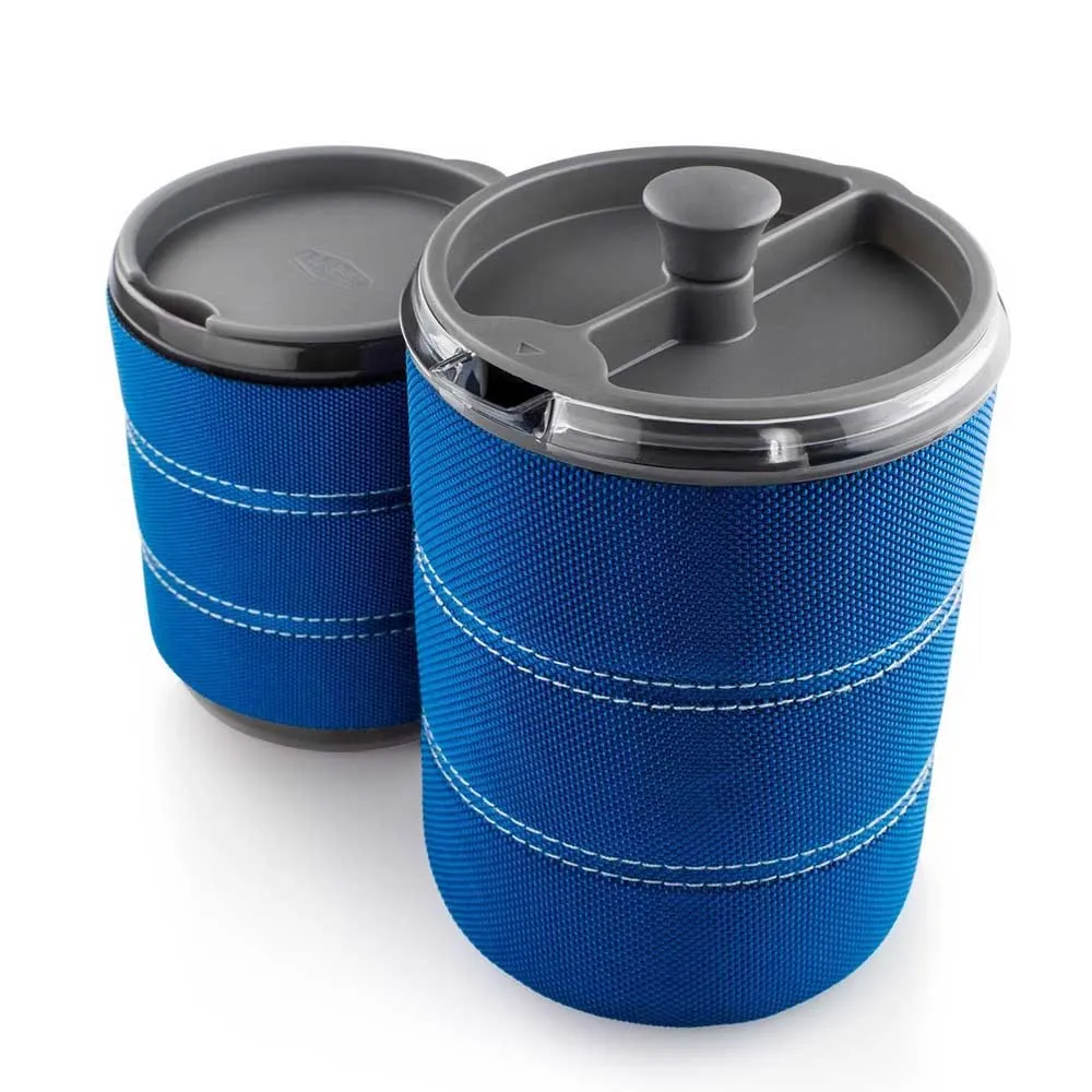 GSI Persönliche Javapress-tasse &-presse, Blue / grey, One Size GSI Persönliche Javapress-tasse &-presse, Blue / grey, One Size