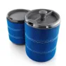 GSI Persönliche Javapress-tasse &-presse, Blue / grey, One Size