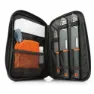 GSI Santoku Messerset, Black / orange, One Size
