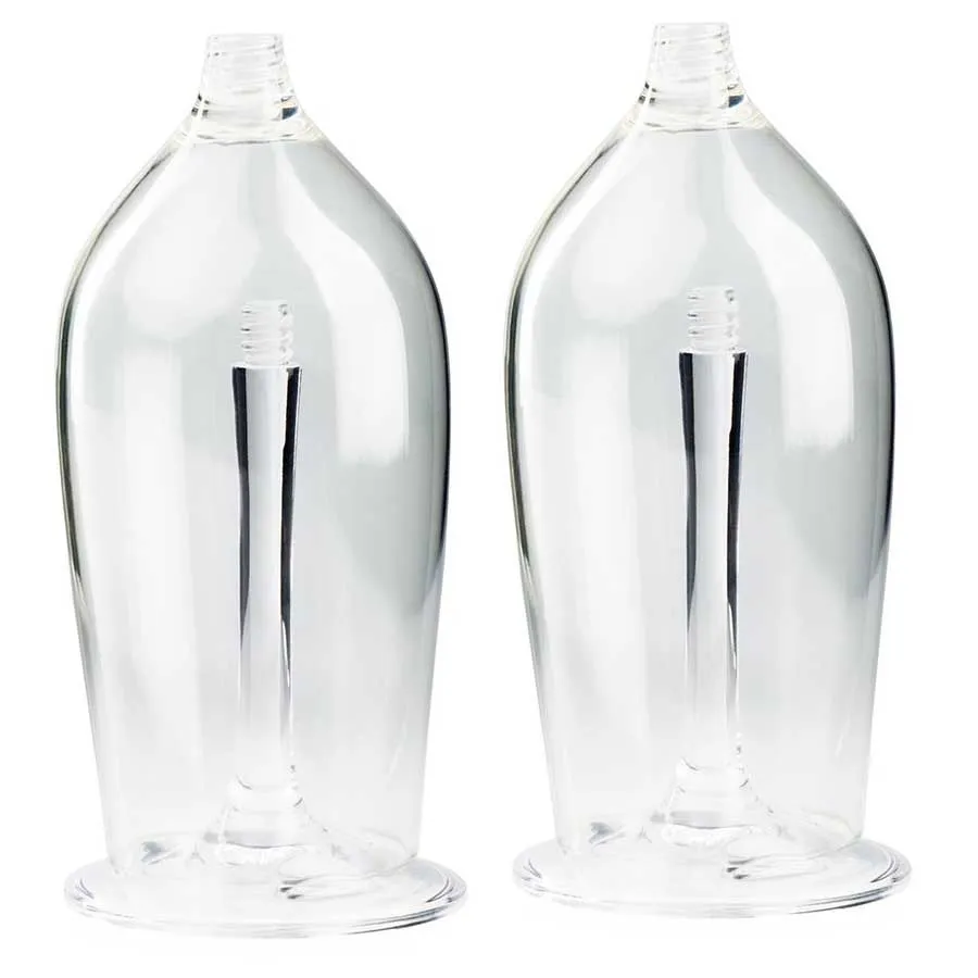 GSI Set Stapelbare Champagnerflöten 2 Einheiten, Clear, One Size