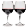 GSI Set Stapelbare Rotweingläser 2 Einheiten, Clear, One Size