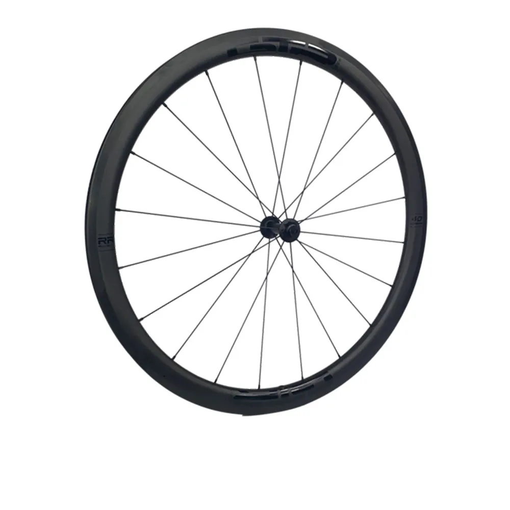 GTR Rr40 V-brake Tubeless Rennrad-vorderrad, Black, 9 x 100mm GTR Rr40 V-brake Tubeless Rennrad-vorderrad, Black, 9 x 100mm