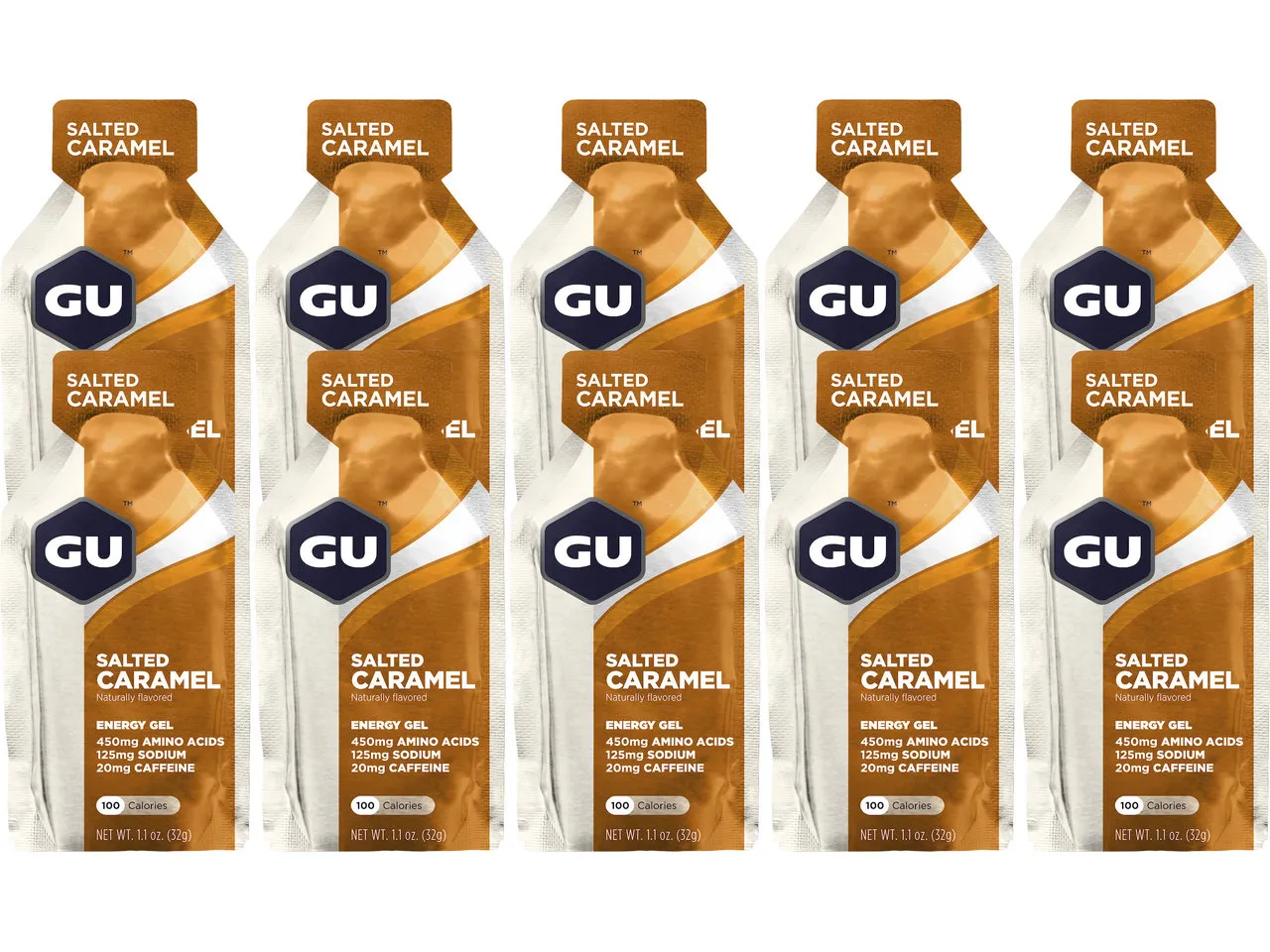 GU Energy Gel - 10 Stück, 320g GU Energy Gel - 10 Stück, 320g