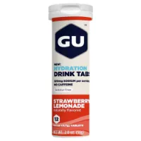 GU Hydration Tablettenbox Erdbeerlimonade 10 Einheiten GU Hydration Tablettenbox Erdbeerlimonade 10 Einheiten